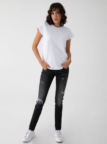 LTB Dżinsy "Molly M" - Slim fit - w kolorze antracytowym