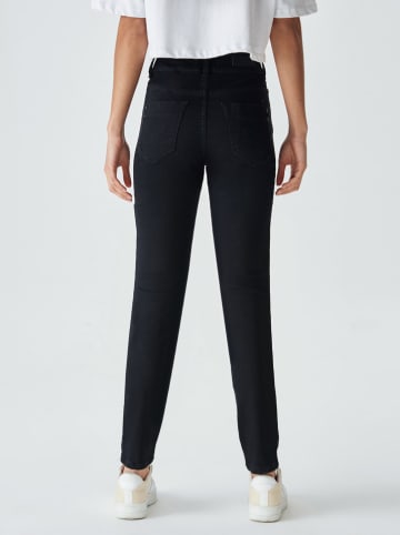 LTB Dżinsy "Molly Super High" - Slim fit - w kolorze czarnym