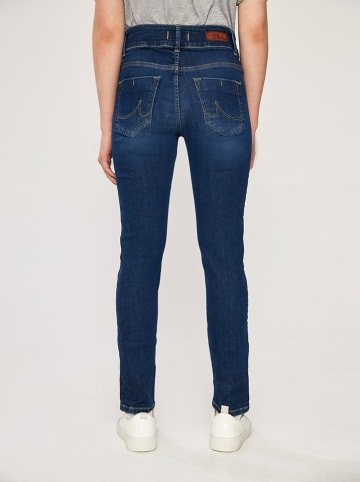 LTB Spijkerbroek "Molly Super High" - slim fit - donkerblauw