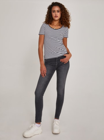 LTB Dżinsy "Amy" - Skinny fit - w kolorze antracytowym