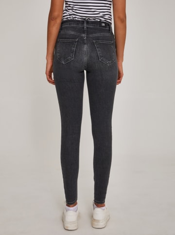 LTB Dżinsy "Amy" - Skinny fit - w kolorze antracytowym