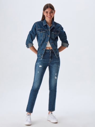 LTB Spijkerbroek "Freya" - slim fit - donkerblauw