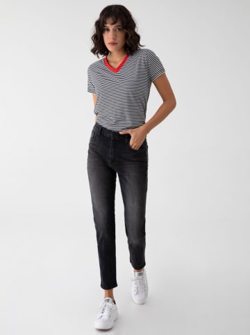LTB Dżinsy "Freya" - Slim fit - w kolorze antracytowym