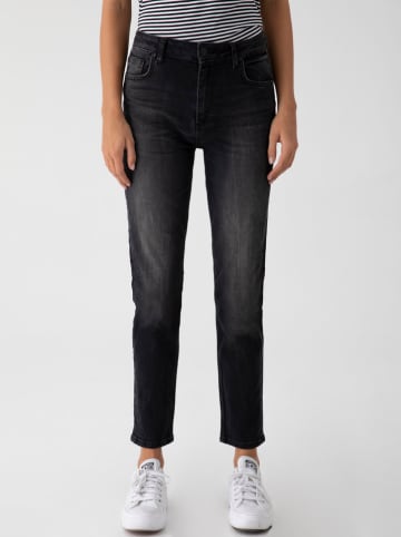 LTB Spijkerbroek "Freya" - slim fit - antraciet