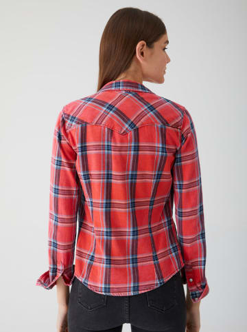 LTB Hemd "Lucinda" in Rot/ Dunkelblau