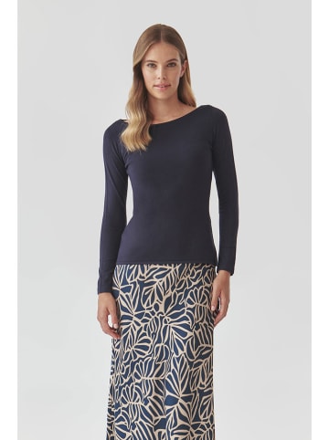 TATUUM Longsleeve in Dunkelblau