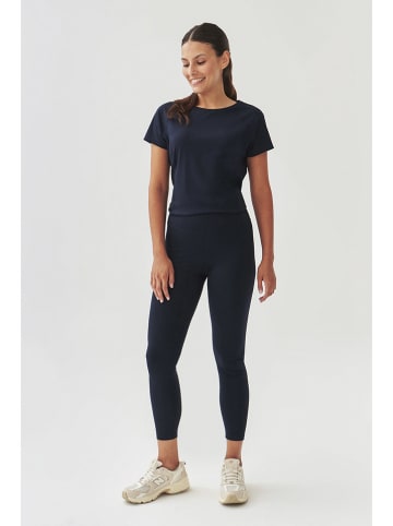 TATUUM Legginsy w kolorze granatowym