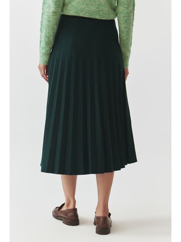 TATUUM Plissérok donkergroen