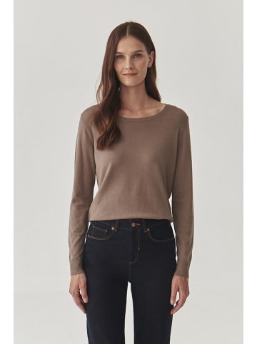 TATUUM Sweter w kolorze brązowym
