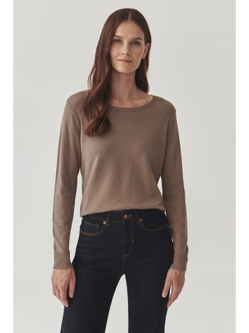 TATUUM Pullover in Hellbraun
