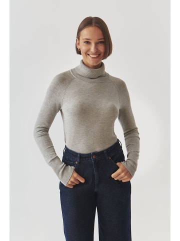 TATUUM Rollkragenpullover in Hellgrau