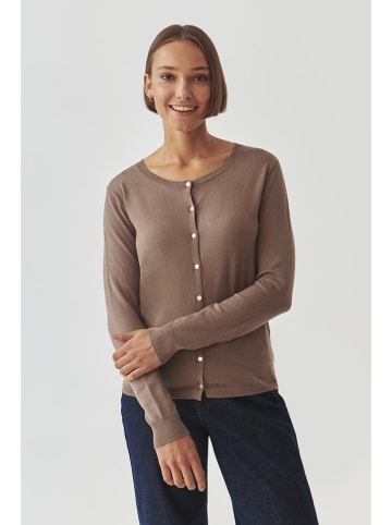 TATUUM Vest lichtbruin