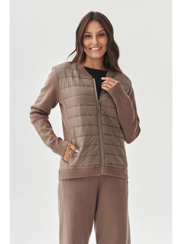 TATUUM Sweatjacke in Hellbraun