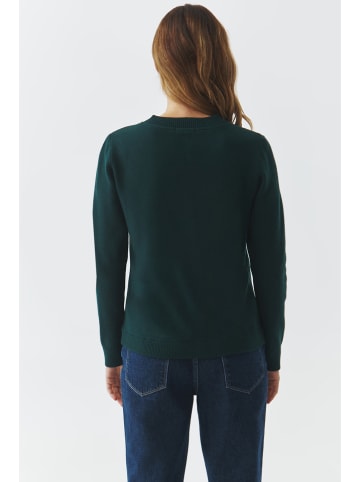 TATUUM Sweatjacke "Kadeko" in Smaragdgrün