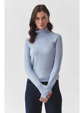 TATUUM Rollkragenpullover in Hellblau