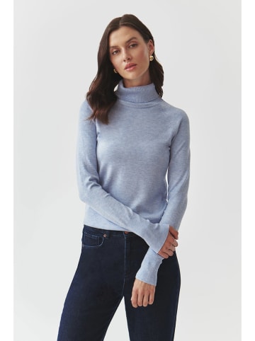 TATUUM Rollkragenpullover in Hellblau
