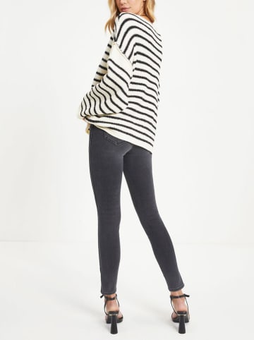 LA Angels Pullover in Creme/ Schwarz