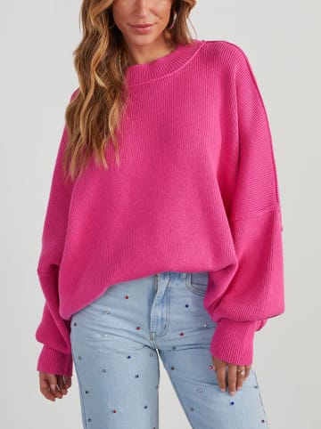 LA Angels Sweter w kolorze różowym