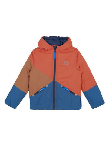 finkid Winterjacke "Sirkus" in Orange/ Petrol