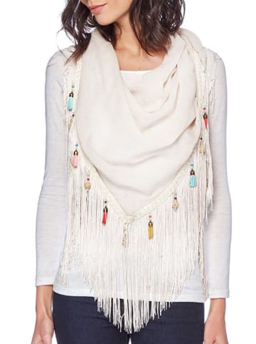 MENTHE À L'O Schal in Creme - (L)160 x (B)115 cm