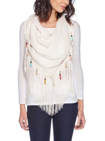 MENTHE À L'O Schal in Creme - (L)160 x (B)115 cm