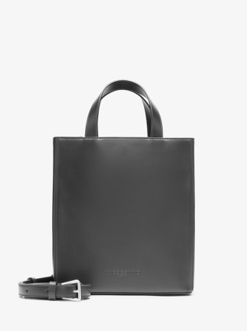 LIEBESKIND BERLIN Leder-Henkeltasche in Schwarz - (B)22 x (H)25 x (T)11 cm