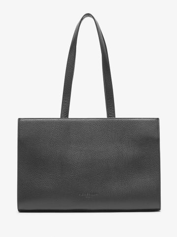 LIEBESKIND BERLIN Leren schoudertas zwart - (B)38 x (H)25 x (D)13 cm