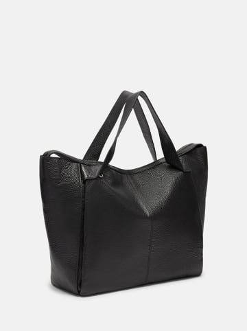 LIEBESKIND BERLIN Leren handtas zwart - (B)38 x (H)35 x (D)15 cm