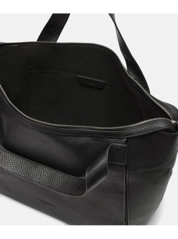 LIEBESKIND BERLIN Leren handtas zwart - (B)38 x (H)35 x (D)15 cm