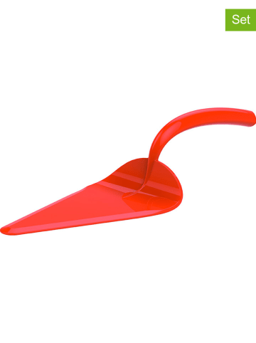 Zak Designs Łopatki (2 szt.) "Fulla" w kolorze czerwonym do tortu- dł. 25 cm