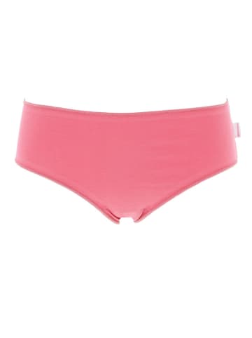 COTONELLA 2er-Set: Slips in Grau/ Pink