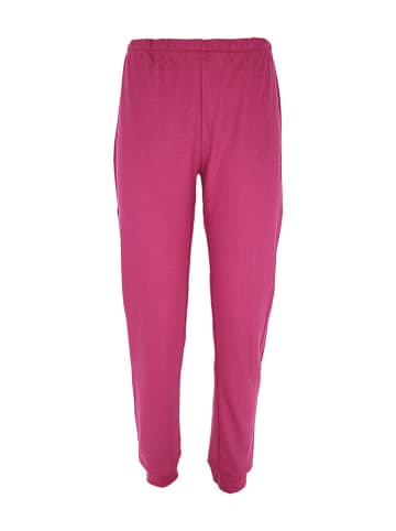 COTONELLA Pyjama in Grau/ Pink