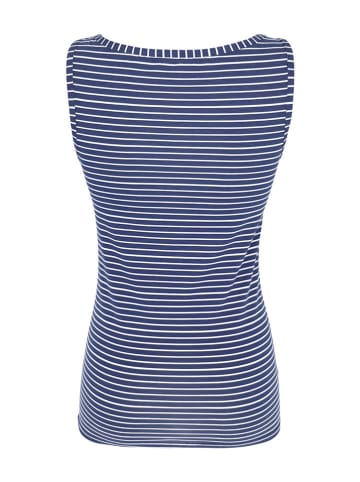 COTONELLA Hemdje donkerblauw/wit