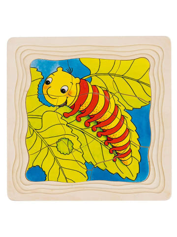 Goki Schichtenpuzzle "Die Raupe" - ab 3 Jahren