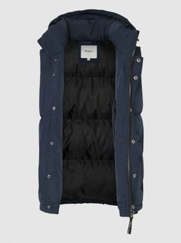 Pepe Jeans Doorgestikte bodywarmer "Teddy" donkerblauw