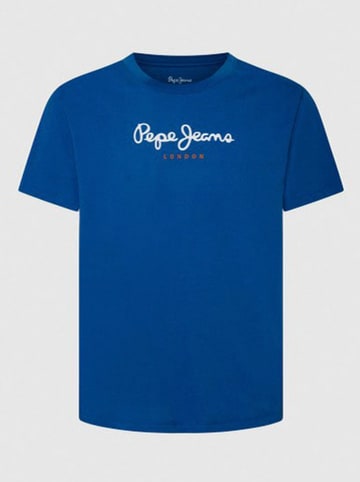 Pepe Jeans Koszulka "Eggo" w kolorze niebieskim