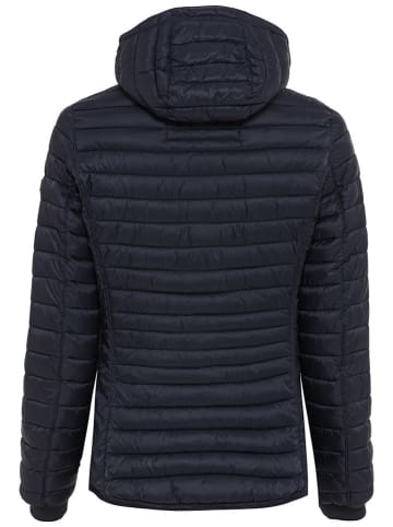Camel Active Doorgestikte jas donkerblauw