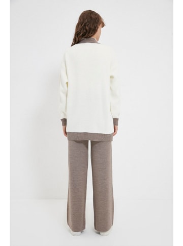 trendyol 2-delige outfit wit