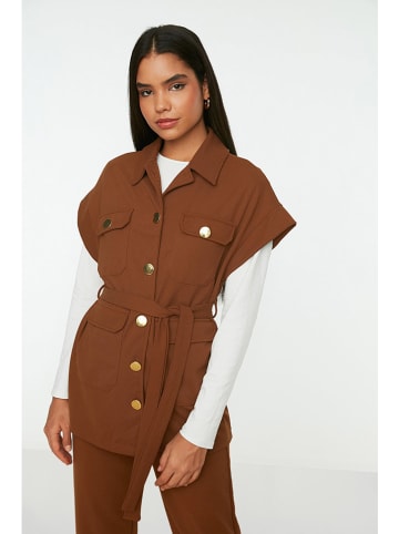 trendyol 2-delige outfit bruin