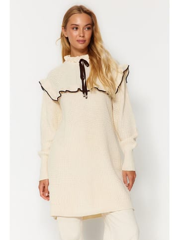 trendyol Sweter w kolorze beżowym