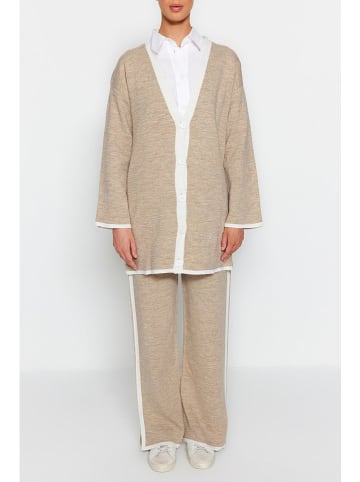 trendyol 2tlg. Outfit in Beige