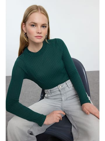 trendyol Longsleeve in Petrol