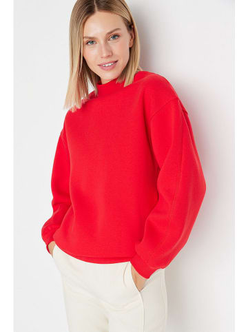 trendyol Sweatshirt in Rot