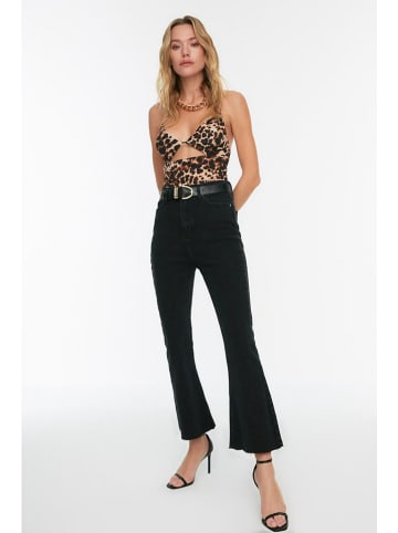 trendyol Spijkerbroek - flare fit - zwart