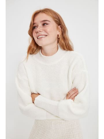 trendyol Pullover in Creme