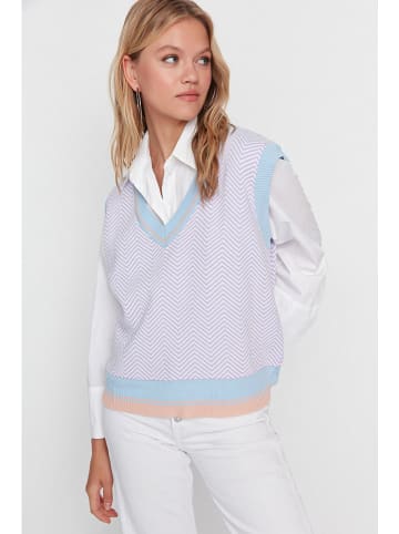 trendyol Bezrękawnik w kolorze lawendowo-błękitnym