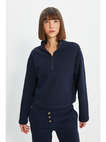 trendyol Sweatshirt in Dunkelblau