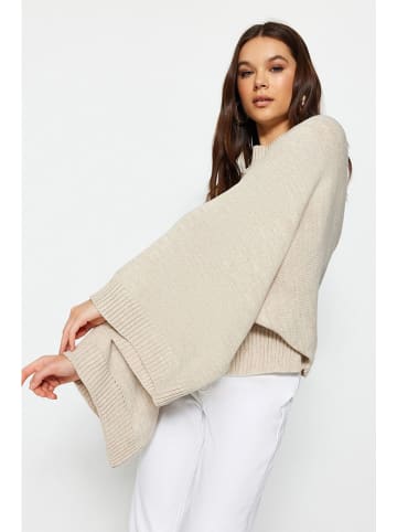 trendyol Sweter w kolorze beżowym