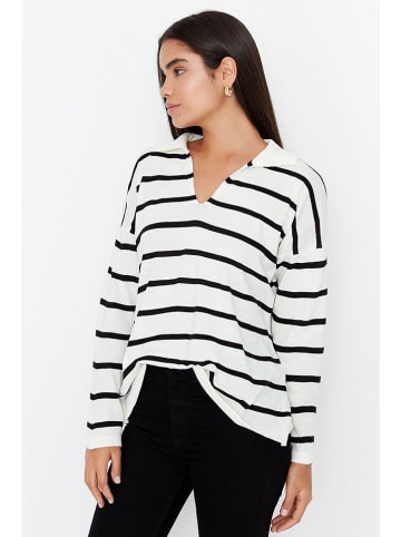 trendyol Trui wit/zwart