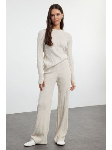 trendyol 2tlg. Outfit in Creme